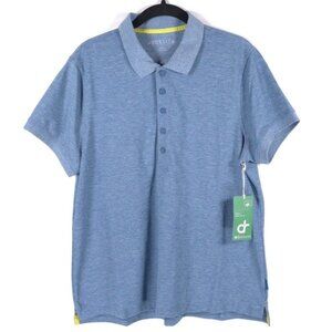 NWT MEDELITA. Polo Shirt PREMIUM QUALITY Dries 4x faster than‎ cotton Size LARGE